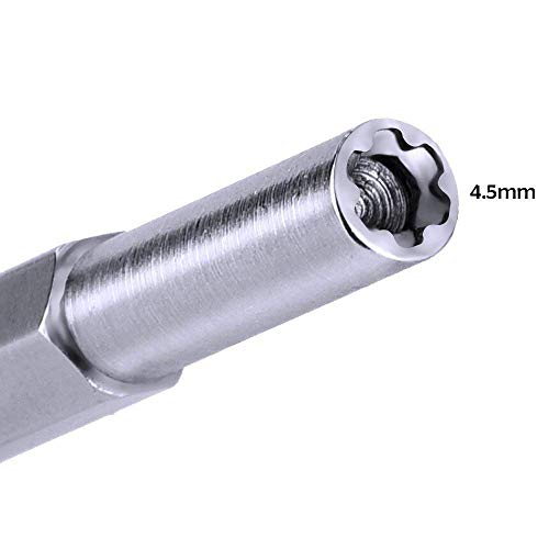 Security Screwdriver Bit Set, Taessv 3.8 mm & 4.5 mm Security Screwdriver Game Bit Tool Set for Nintendo System and Cartridge Also Super Console Games