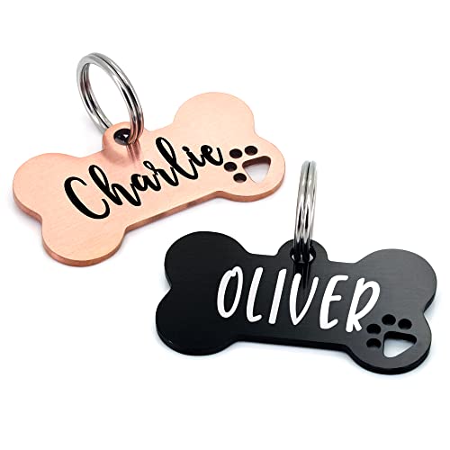 Ultra Joys Personalized Stainless Steel Dog Tags