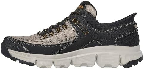 Uomo Summits At 237622 Slip-In ALLENATRICE, Taupe Synthetic/Mesh/Black Trim, 42 EU