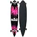 Krown Purple Flame Complete Longboard Skateboard