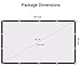 Wsky Projector Screen, 120 inch HD Foldable Portable Outdoor Projection Screen Anti-Crease 16:9 Video Projector Best Home Theater Movie Party Class