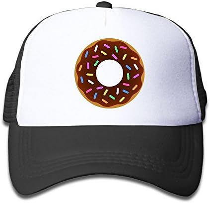 DNUPUP Kid's Donut Chocolate Sprinkles Adjustable Casual Cool Baseball Cap Mesh Hat Trucker Caps