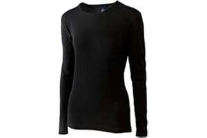 Roman Trail Outfitters Women's 100% Merino Wool Long Sleeve Shirt - Moisture Wicking - Ultralight and Soft - Odor Base Layer