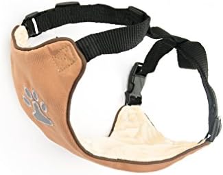 Comfortable &amp; Adjustable Dog Harness by PetPup | Large Size - Brown Color | Reflective | Easy Walk Dog Harness | Lightweight &amp; Breathable Safety Strap Harness for Dogs