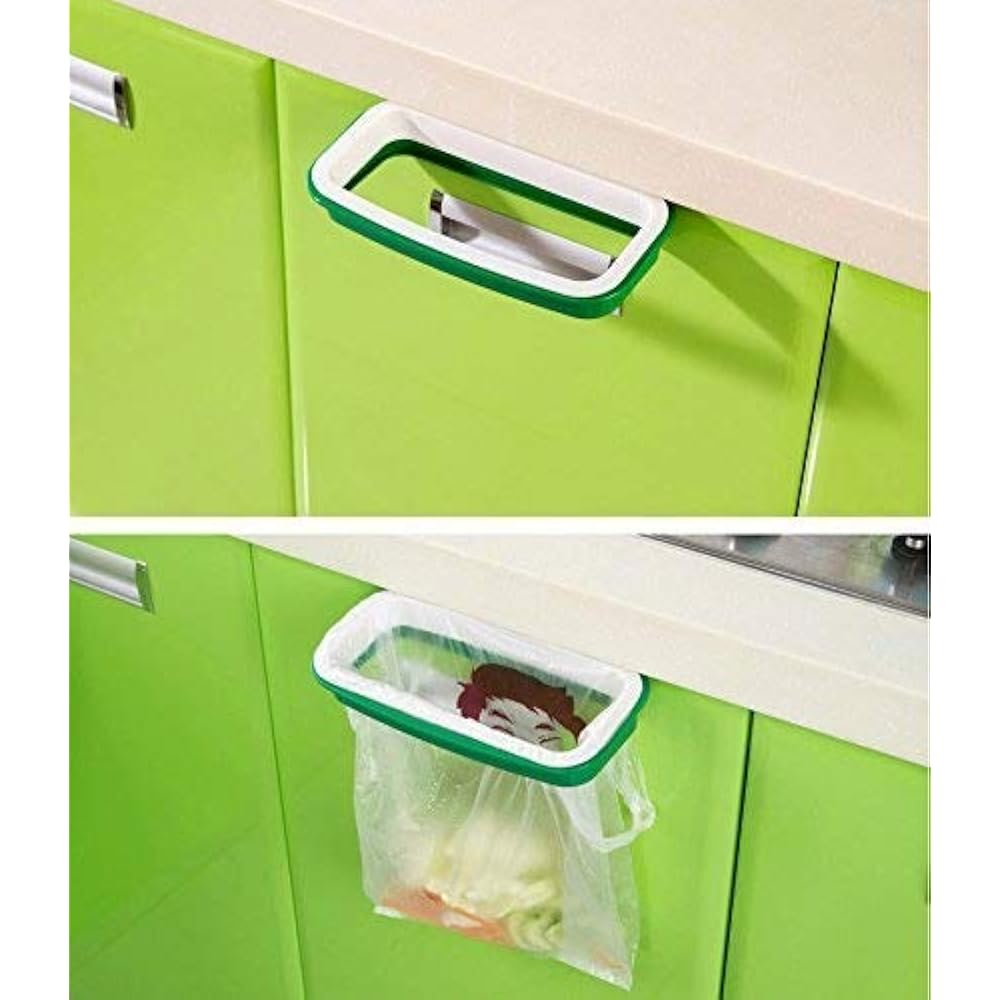Hanging InHome Recycling Bins Trash Garbage Bag Holder For Kitchen