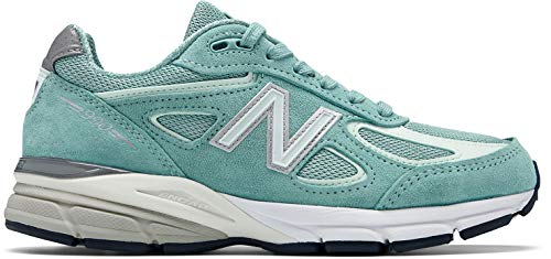 New Balance Women's Running 990V4 Sneakers, 7.5B US, Green