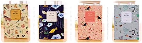 Quanshuai New Design Notebooks Cartoon Notebook Cute Little Book Gift Primary School Gift with Mini Notebook(None 1)