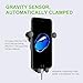 Redshine Car Mount Phone Holder Automatic Locking Universal Air Vent GPS Cell Phone Holder for Car for iPhone X/8/7/7P/6s/6P/5S, Galaxy S5/S6/S7/S8/S9,Note8 Google, LG, Huawei and More(Black2)