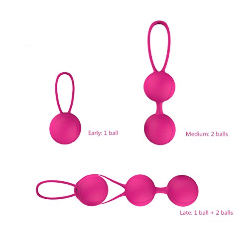 Premium Kegel Balls Exercise Weights Kit 2Piece Set Deluxe Progressive