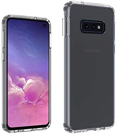 Samsung Galaxy S10 Crystal Clear Shock Absorption TPU Bumper Cushion Cover Case. Anti -Scratch Hard Transparent Back Panel S 10 Shockproof (S 10)