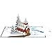 Unipop Cards Christmas Church Pop Up Card, 3D Christmas Cards, Christmas Pop Up card, Xmas Handmade Greeting Card, Holiday Pop Up Cards, Christmas 3D Greeting Card, Holiday 3D Cardsthumb 3