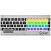 Kuzy - Rainbow Keyboard Cover Silicone Skin for MacBook Pro 13