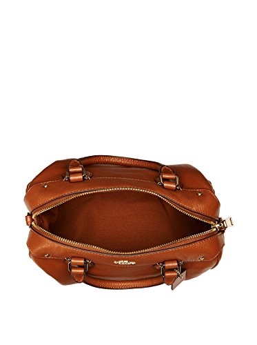 Mini Bennet Satchel - Saddle Coach Pebble Leather