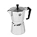 Stovetop Espresso Maker by COFFEEDDICTED | Italian Coffee Mocha Maker (6 Cup, Silver)