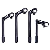 SENQI 22.2×25.4mm Electroplating Gooseneck Stem Aluminum Alloy Stems With Teeth BSB040