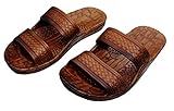 Hawaii Brown or Black Jesus sandal Slipper for Men Women and Teen Classic Style