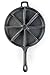 +Iron Cornbread Wedge Pan Cast Iron Pre-Seasoned