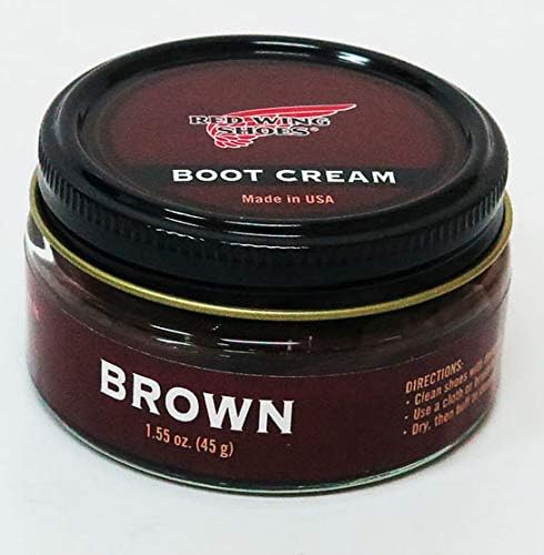 Amazon Redwing レッドウィング 純正 ブーツクリーム ブラウン 乳化性 Style No フリーサイズ 45g ファッション小物 通販