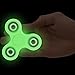 The Anti-Anxiety 360 Spinner Helps Focusing Fidget Toy [3D Figit] Tri-Spinner EDC Focus Toy for Kids & Adults - Best Stress Reducer Relieves ADHD Anxiety Boredom Metal Bearing (Glow in the Dark)