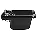 Best Choice Products Shampoo Bowl Salon Equipment for Hair Stylist and Barber Shop w/Mount - Black