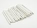 White Slate Pencils GRADE A FINE THICK - Natural Lime Stone Chalk Pencils for Chalkboard, Fabric Metal to Write, Sketch, Draw and Edible (Pack of 30) by Rawsimple (1 set of 30 pencils)