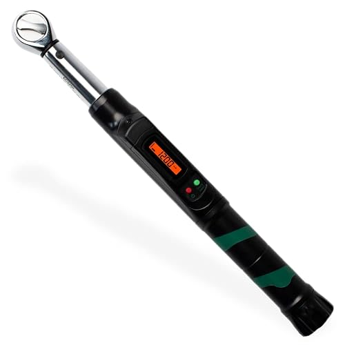 eTORK Digital Torque Wrench - 3/8" Drive (25-250 in-lb) Precision ...
