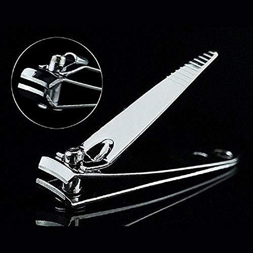 Manicure Pedicure Set Nail Clippers Travel Hygiene Stainless Steel Professional Nail Cutter Care Set Scissor Tweezer Knife Ear Pick Utility Tools Grooming Kits(7 Pcs,PINK) - Thumbnail 3