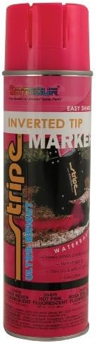 Seymour Of Sycamore 20-679 Stripe Inverted Tip Marker, Pink Fluorescent by Seymour of Sycamore