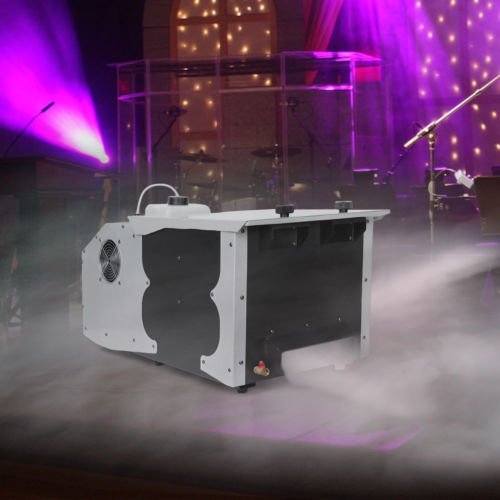 Ridgeyard 1500W Fog & Smoke Machine - 2.5L Low-Lying Dry Ice Effect Ground Fogger- Up Fog Spray with Wireless Remote Control Great for DJ Club Disco Stage Effecting Wedding Show Theater