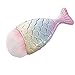 Mermaid Fish Makeup Brush Fishtail Bottom Brush Powder Blush Foundation Cosmetic Brushes Tool 1pcs (Scrub)