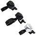 ARTHEALTH Bike Bell Aluminum Alloy Bicycle Bell Loud Sound Handlebar Safety Horn Bike Ring For Cycling Bicycle Horn Mountain Bike Road Bike (Black/Fits Most Handlebars)