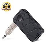 Sunnest Wireless Bluetooth 4.1 Audio Music Receiver Adapter with 3.5 mm Stereo Output and Hands Free Call for Most Smartphones, Tablets, Audio Player, Car or Home Audio Music Streaming Sound System.