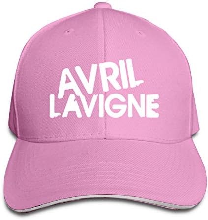Avril Lavigne The Classic Unisex Cap is Adjustable to Fit The Headband.Black Skull-caps