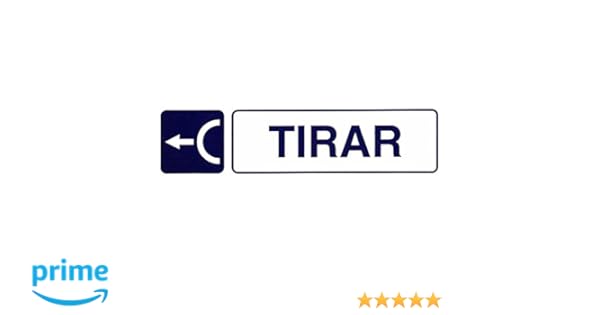 Cartel tirar empujar | Los carteles más útiles del mercado.