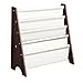 Yescom Kids Book Shelf Sling Storage Rack Organizer Bookcase Display Holder Walnut