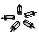 Hipa Replacement Fuel Filter ZF-4 for STIHL FS38 FS45 FS46 FS55 FS55R FS55RC FS72 FS74 FS76 FS81 FS85 FS86 FS90R FS100 HT100 KM85 KM90 Kombi Motor Edger String Trimmer