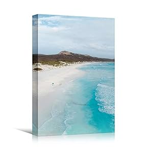 signwin Canvas Wall Art Seashore View Beach Beach...