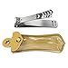 Belle Nail Clippers with Faux Leather Case