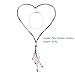 Long Freshwater Cultured Pearl Necklace with Pendant on Leather Cord Y-shaped Boho Necklace for Women 23.6