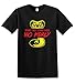 GunShowTees Men's Strike First Strike Hard No Mercy Cobra Kai Dojo Shirt (Large, Black)
