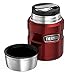 Thermos Stainless King 16 Ounce Food Jar with Folding Spoon, Cranberry
