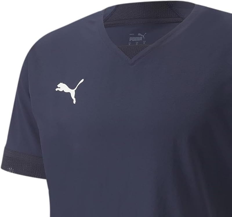 Maillot de L'équipe Maillot de Football Homme, Peacoat-puma Nouveau Bleu Marine, L — photo 3 sur 4