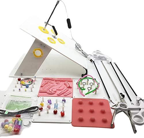 腹腔鏡トレーナーシミュレータボックス 縫合練習キット 医師のトレーニング用 外科的調整の