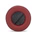 BRAINWAVZ Round Replacement Memory Foam Earpads - Suitable for Many Other Large Over The Ear Headphones - Sennheiser, AKG, HifiMan, ATH, Philips, Fostex, Sony (Dark Red)
