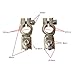 1 Pair Car Battery terminal connector Clamp Clips Negative Positive for Auto Car Truck(Red+Black)