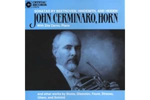 John Cerminaro, Horn: Sonatas by Beethoven, Hindemith and Heiden
