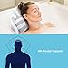 Bath Pillow Cushion Non-slip Quick Dry Spa Bath Pillow Comfortable Head, Neck, Back and Shoulder Support Fit all Size Tub