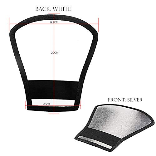 SANGAITIANFU Reflector Camera Flash Diffuser Portable Small Bendable Photographic Equipment SLR Camera Flash