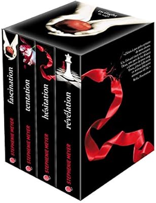 Twilight Tome 1 4 Fascination Tentation Hesitation Revelation In French Stephenie Meyer 9782013200752 Amazon Com Au Books