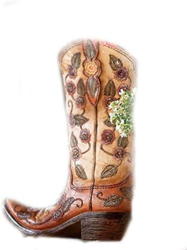 Amazon Com Black Forest Decor Flower Cowboy Boot Vase Decorative